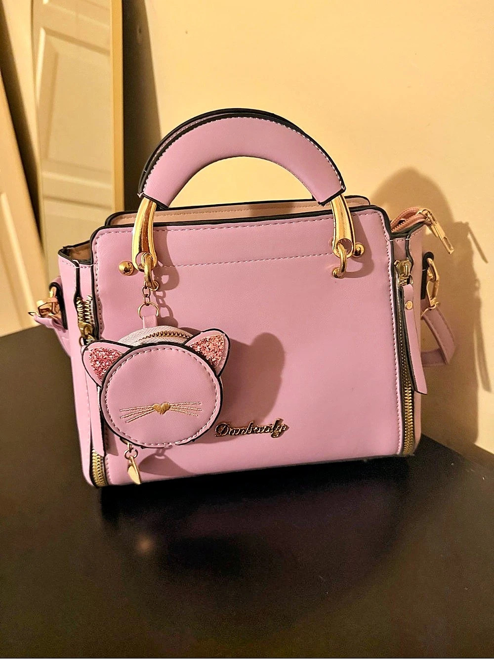 Loungefly Pusheen Crossbody Satchel Pink Satchel Like New